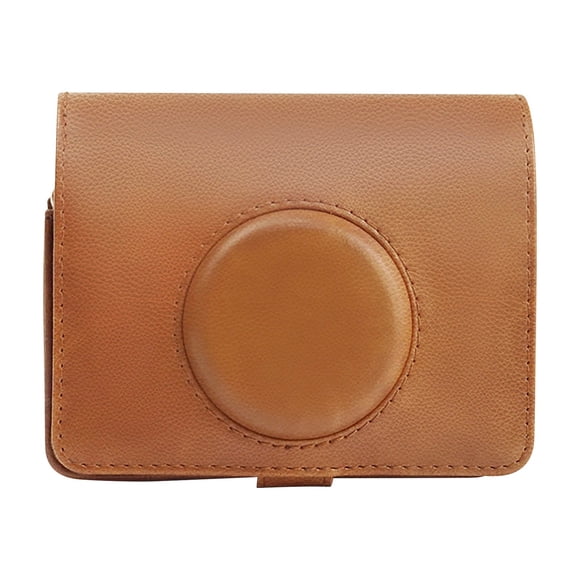 Accessoires pour Appareil Photo Sac en Cuir Rétro Adapté pour Étui de Protection Sac de Rangement Portable Anti-Poussière avec Trou pour Objectif Meilleurs Cadeaux de la Saint-Valentin 2026 Cadeau de la Saint-Valentin pour Lui