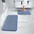 thumbnail image 1 of Juego de alfombrillas de baño de espuma viscoelástica Yimobra, 2 piezas, 1 of 7