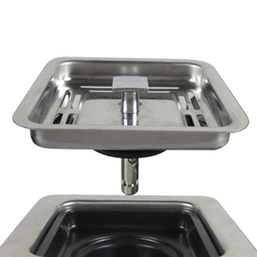 Fiocias 114mm Garbage Disposer Basket Converter Accessories Stainless Steel Kitchen Sink