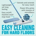 thumbnail image 2 of Deep Clean Microfiber Mop - Reusable Mop Pad for Home Cleaning, Hard Floors, Wood, Tile, or Laminate, Machine Washable, Use Wet for Cleaning or Dry for Dusting, No Refills or Spray Needed, 2 of 26