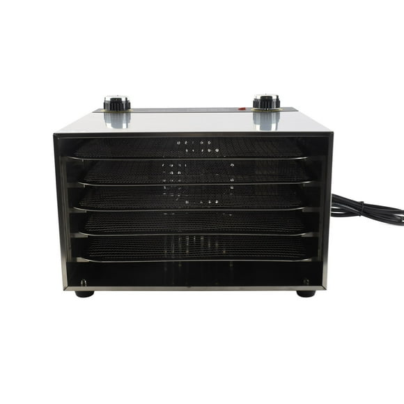 Dehydrators for Food and Jerky with 24H Timer 8 Drying Racks 450W 30-90 degrees Celsius Vegetable Fruit Dehydrator Adjustable Temperature Control and Visible Window for Home