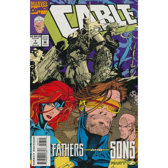 Cable #7 VF ; Marvel Comic Book