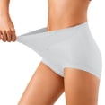 thumbnail image 6 of Womens Underwear Women's Seamless Underwear Breathable Mid Waist Tummy Control Comfortable Women's Panties Soft Stretchy Everyday Wear Comfortable Underwear for Women, 6 of 8