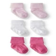 thumbnail image 1 of CHOK Chaussettes Antidérapantes pour Bébés Filles Lot de 3, 1 of 2