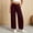 Wine, variant on Xdegoge Straight Leg Linen Pants for Women Comfy Business Casual Work High Waisted Office Bottoms with Pockets Relaxed Fit Summer Dressy Trousers
