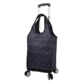 thumbnail image 3 of Bolsa de viaje con ruedas, mochila impermeable, extraíble, fácil de limpiar, práctica bolsa de mano para llevar en el trabajo, bolsa de negocios para Gris, 3 of 10