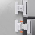 thumbnail image 4 of Fridge Lock, Refrigerator Lock for Kids, Cabinet Locks for Babies, Child Drawer Locks, Freezer Door, 4 of 5