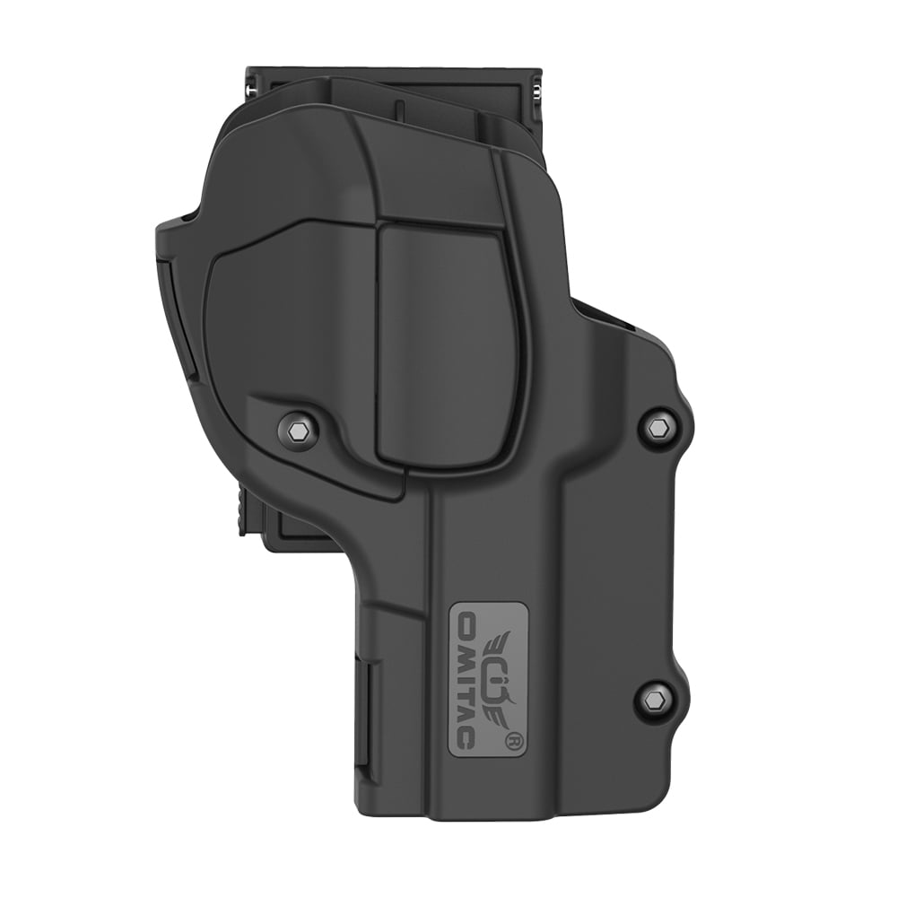 360° Rotation Beretta 92 Holster, OWB Holster For Beretta 92, Beretta 92FS,Beretta 98FS Retention Index Finger Released Holster Right Hand