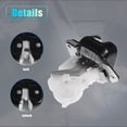 thumbnail image 4 of Actuador de bloqueo de puerta trasera para Nissan Versa 2007-2012 para Infiniti EX37 2013 No.905021BA0A Blanco, 4 of 4
