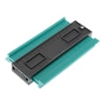thumbnail image 2 of S SERENABLE 1pc 15cm Gauge Household Shape Duplicator Plastic Measuring Tool green, 2 of 8
