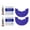 Dark Blue, variant on harmtty Sole Sticker Invisible High Toughness Wear resistant Anti slip Running Shoes Sole Protector for Home Black