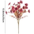 thumbnail image 3 of Ltdhehe Flowers For Home Violet Plastic Realistic Floral Arrangement Centerpiece Living Room, 3 of 5