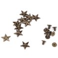 thumbnail image 1 of Stud Rivet, Metal Star Rivet, Zinc Alloy Spike Screw Prevent Rust For Clothing Bags Home Shoes, 1 of 8