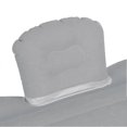 thumbnail image 4 of Car PVC Inflatable Bed Back Seat Mattress Rest Sleep Travel Camping Airbed with Air Pump Silver, 4 of 5