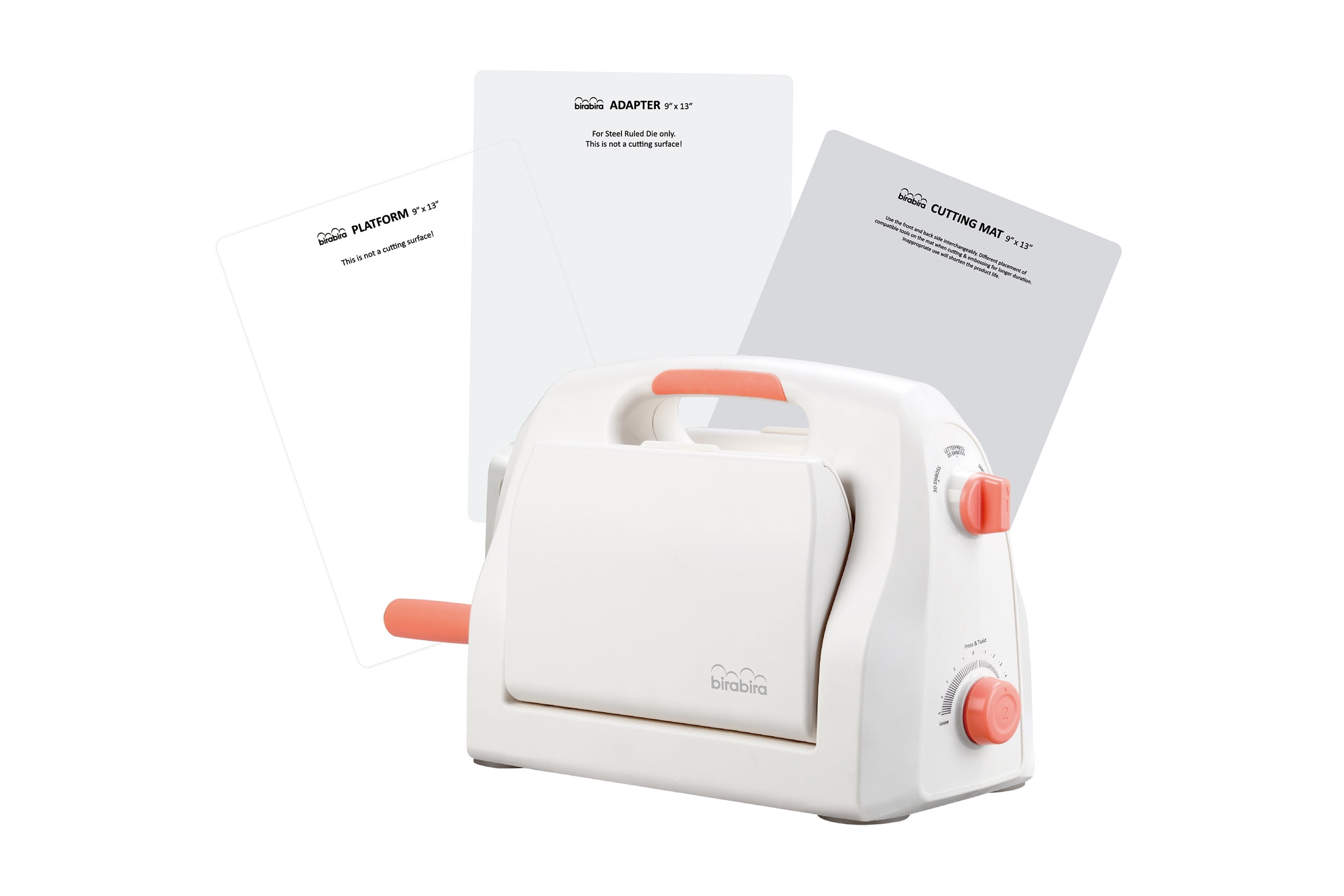 Bira Craft Adjustable Die Cutting & Embossing Machine, 9" Opening