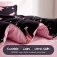 thumbnail image 4 of Sleep Zone Kids Twin Bedding Comforter Set - 5 Pieces Super Cute & Soft Bedding Sets & Collections with Comforter, Sheet, Pillowcase & Sham - Fade Resistant Easy Care (Pink Galaxy), 4 of 7