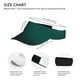 thumbnail image 3 of Balery Dark teal green Gorra deportiva con visera ajustable para mujer y hombre (talla única), 3 of 7