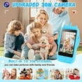 thumbnail image 3 of Eurhowing Kids Toy Phone, Smart Phone Toys with Phone Calls, Camera, MP3 Music Player, Educational Learning Toy Birthday Christmas Gift for Boys Girls Ages 3-12, Blue, 3 of 9