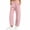 ZA-Pink-pants for women, variant on Yourumao Barrel Sweatpants for Women Fleece Tapered Leg Cropped Sweatpant Elastic Drawstring Waist Soft Loose Casual Trousers with Pockets