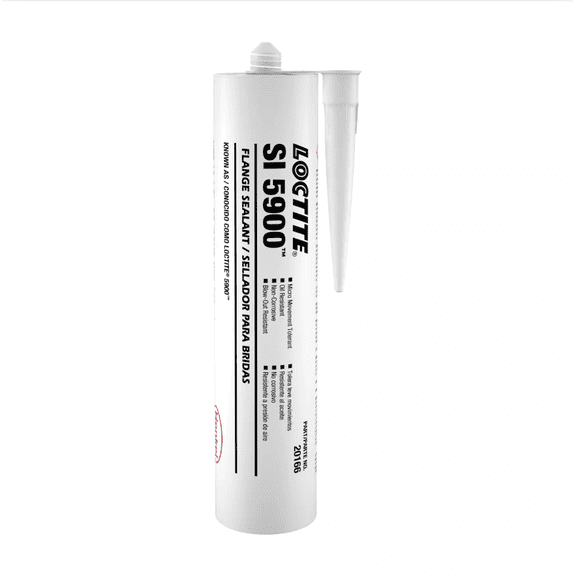 Loctite 5900 Black RTV Silicone Sealant, Oil Resistant Seam Sealer, 300ml