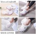 thumbnail image 4 of Black/White Plush Insoles Replacement for Women Men Thickened Comfy Themal Shoe Cover for Winter Walking, 4 of 5