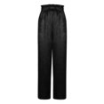 thumbnail image 5 of WCMZJ Wide Leg Pants for Women Sequin Sparkly High Waist Trousers Casual Loose Fit Long Pants Trendy 2025 Black XL, 5 of 8