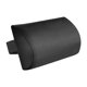 thumbnail image 1 of Almohada de cabeza de chaise lounge, accesorio de cojín de cuello almohada de reposacabezas suave con banda elástica para piscina de sillones al aire Negro, 1 of 8