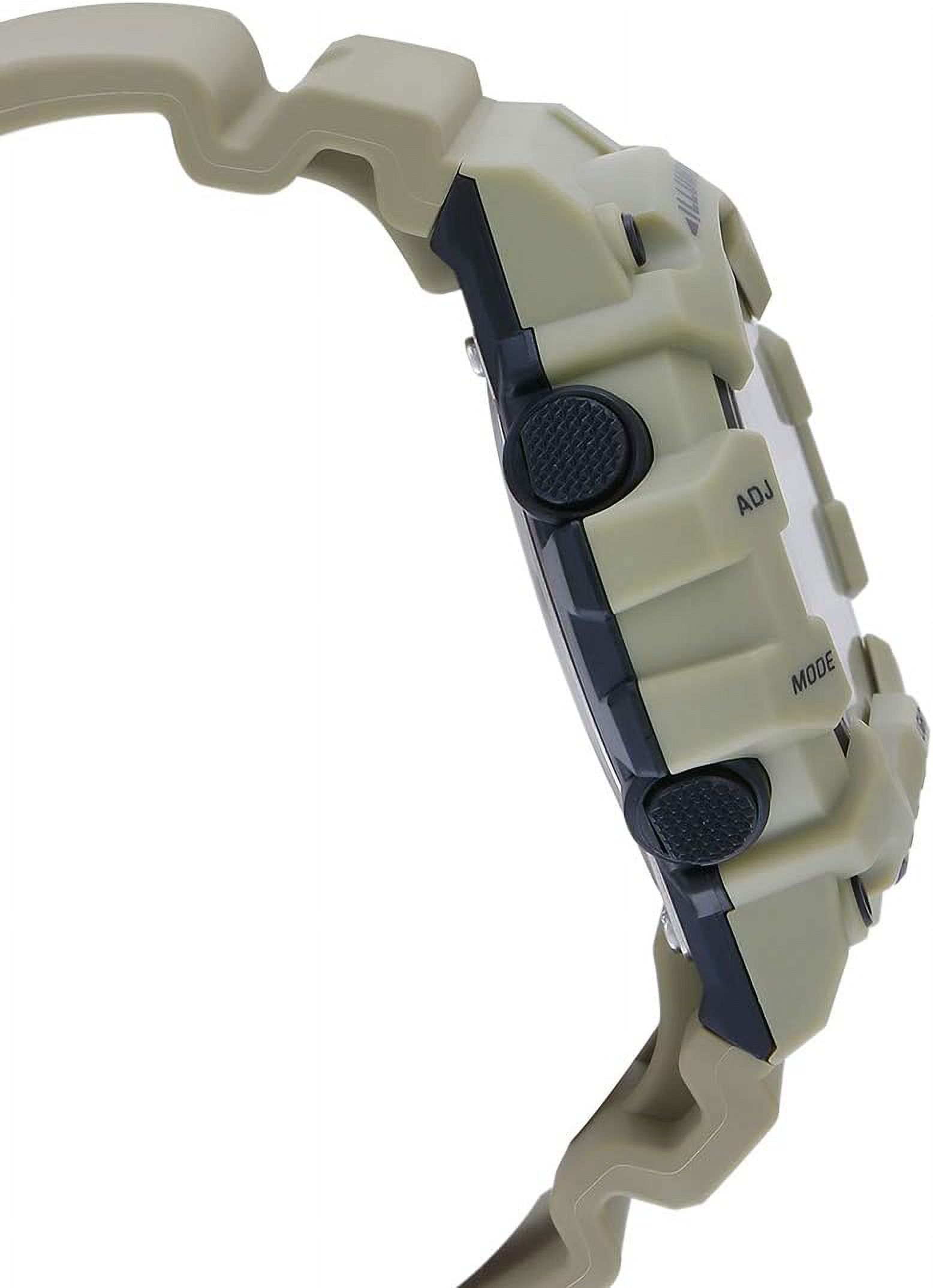 Casio Men's Illuminator Beige Resin Band Black Dial Analog/ Digital Watch HDC-700-3A3V