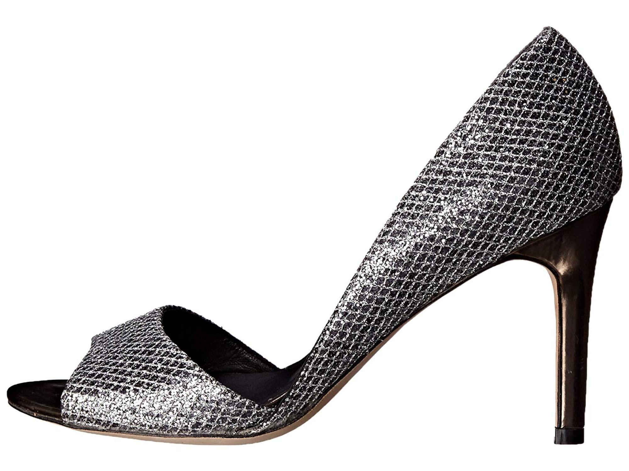 cole haan silver pumps