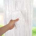 thumbnail image 4 of Monyance rain curtain White Tinsel Fringe Curtains for Wedding Photo Booth(78.74X39.37X0.04Inches), 4 of 10