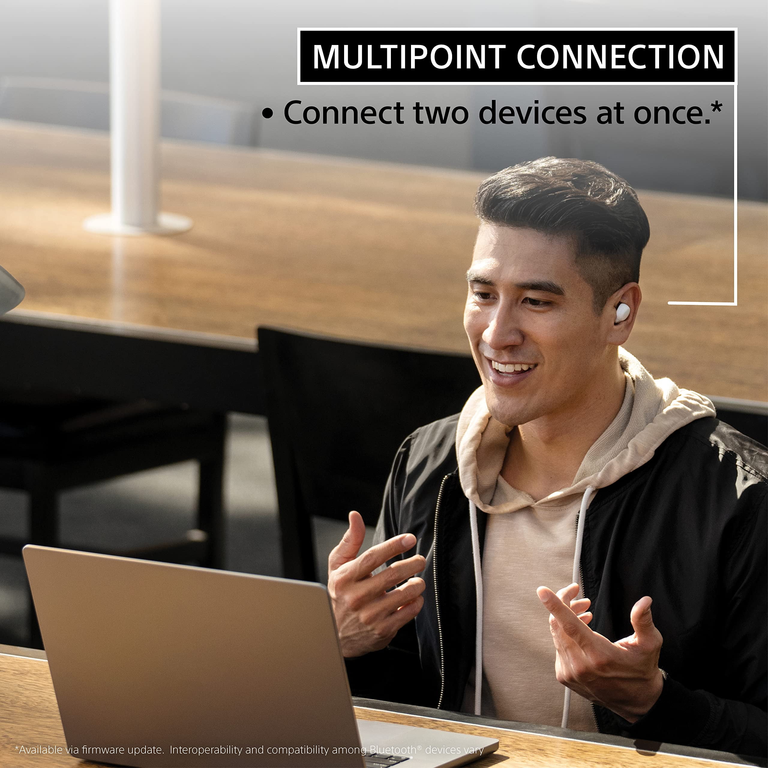 Sony LinkBuds S Wireless Noise Canceling Earbud Headphones