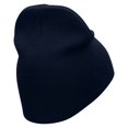thumbnail image 3 of The Coolest Mom Embroidered 8 inch Acrylic Short Blank Beanie - Navy OSFM, 3 of 5