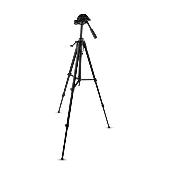 Trípode para cámara fotográfica altura de 66 cm - 167 cm compatible con Nikon Canon Sony negro