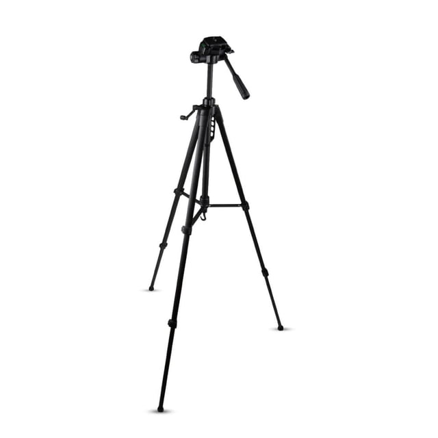 Trípode para cámara fotográfica altura de 66 cm - 167 cm compatible con Nikon Canon Sony negro