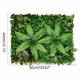 thumbnail image 3 of 9 Pieces Artificial Mat Greenery Wall Hedge Grass Fence Foliage Panel Decoration, 3 of 6