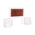 thumbnail image 4 of Recamara Matrimonial Kessa Muebles Bejar Blanco, 4 of 25