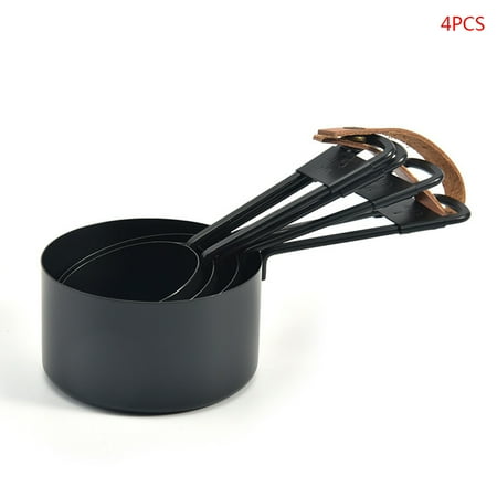 

CHAOMA 4/5pcs Stainless Steel Measuring Cups Spoons Set with Scale for Baking Coffee Tea Kitchen Cooking Tools