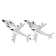 thumbnail image 5 of Favor De De Navidad De Las Mancuernas Del Diseñador Del Aeroplano Airoplane De 1 Par Hombres Hugo Gemelos, 5 of 6