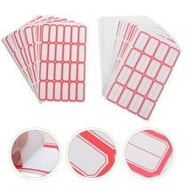 GOOHOCHY  136 Sheets Label Stickers Labels for School Supplies Office Work