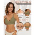 thumbnail image 5 of Cassie Liz Deep V Bras for Women Seamless Bralette Comfort Push Up Plunge Bra with Support, 5 of 8
