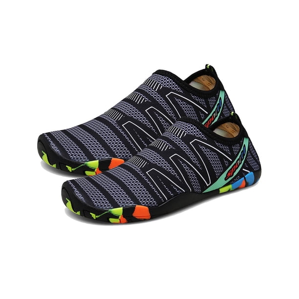 Sonducket 1 par de zapatos de buceo en la playa de secado rápido, zapatos deportivos suaves y cómodos, calzado antideslizante, senderismo al aire libre, Accesorios de calzado Gris oscuro Sonducket AP018301-04B