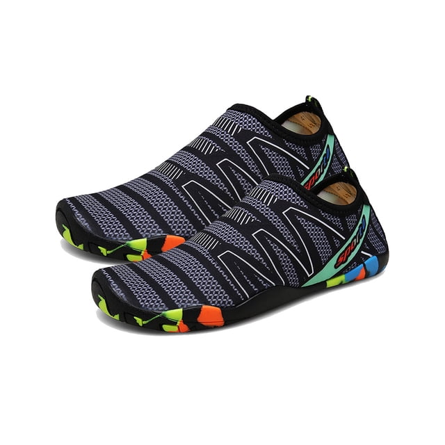 Sonducket 1 par de zapatos de buceo de playa transpirables, zapatos deportivos cómodos y suaves portátiles, calzado antideslizante para senderismo al Accesorios de calzado Gris oscuro Sonducket AP018301-04B