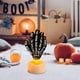 thumbnail image 1 of Velas sin llama de Halloween con forma de murciélago, velas de té a pilas, decoración para el hogar, regalo para fiestas., 1 of 5