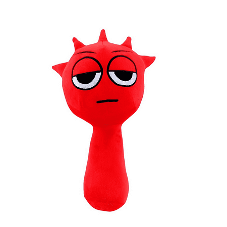 Sprunki Plush Toys 9.8" Raddy Sprunki Plush Dolls: Soft Horror Game Figures – Memorable Gifts for Fans and Kids' Birthdays.