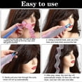 thumbnail image 4 of Kit de 12 rizadores de pelo, rizadores ondulados con ganchos, sin calor, de 30 cm, en espiral, para mujeres y niñas., 4 of 5