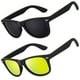 thumbnail image 1 of LINVO Gafas de sol polarizadas para hombres Gafas de sol de conducción Sombras Diseño de estilo retro de los años 80 Cuadrado, 1 of 1