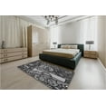 thumbnail image 4 of Ahgly Company Indoor Rectangle Patterned Gunmetal Gray Area Rugs, 3' x 5', 4 of 6