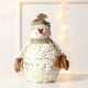 thumbnail image 4 of Adorno navideño de muñeco de nieve, muñeco de nieve de 36 cm (14,17 pulgadas), ideal para decorar la mesa en Navidad., 4 of 7