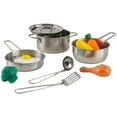 thumbnail image 1 of Pemberly Row Plastic Made 11 Piece Deluxe Cookware Set in Silver, 1 of 6