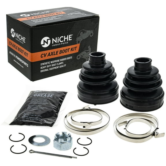 Niche Front CV Axle Boot Kit for Polaris Ranger 1000 XP Crew EV Diesel 519-KCV2454B
